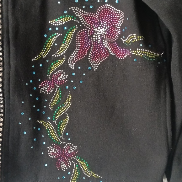 Isaac's Designs sweatshirt zip up jacket - Picture 2 of 8